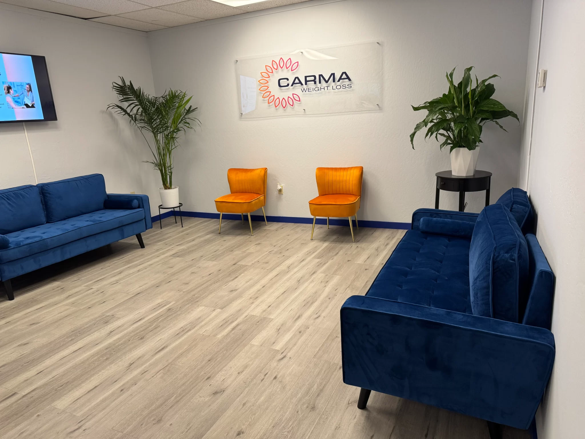 Carma weight loss waiting lobby